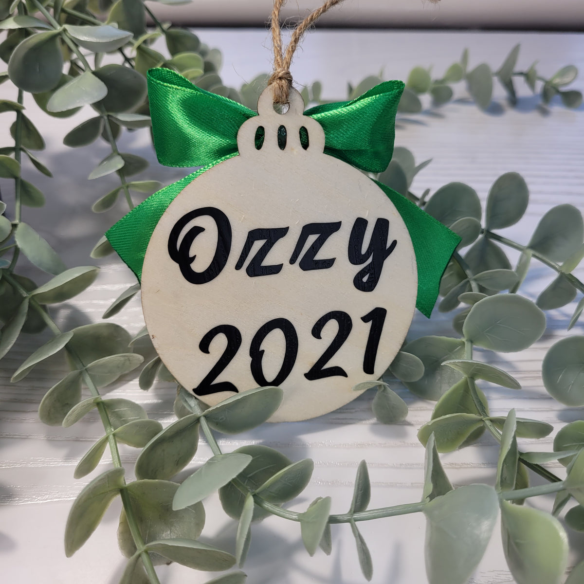 Personalised Pet Portrait Christmas Bauble – Custom Hand-Drawn Tree Decoration