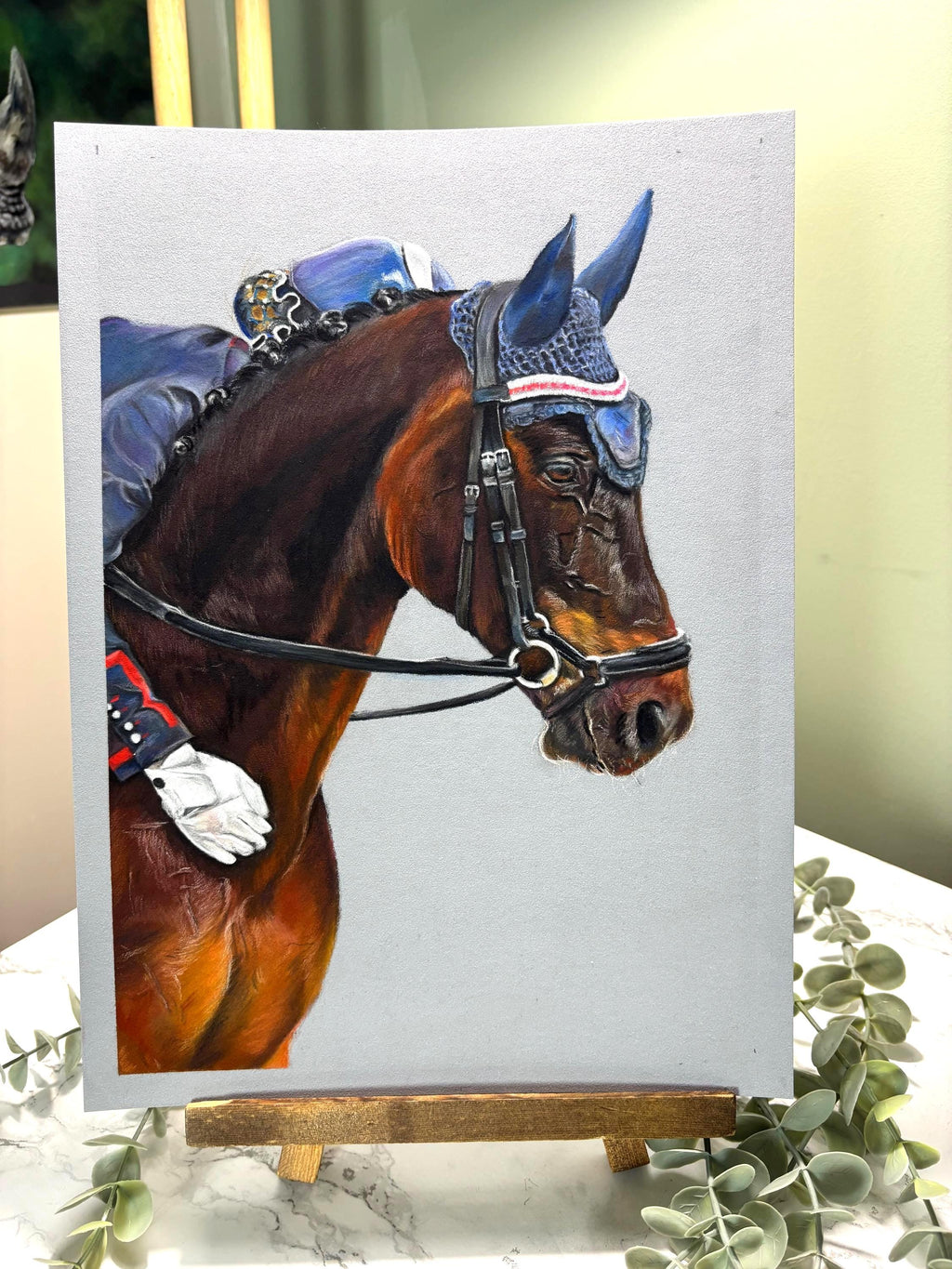 Personalised Hand-Drawn Pastel Pet Portrait | Custom Pet Drawing | Mounted & Gift Ready | Memorial or Celebration