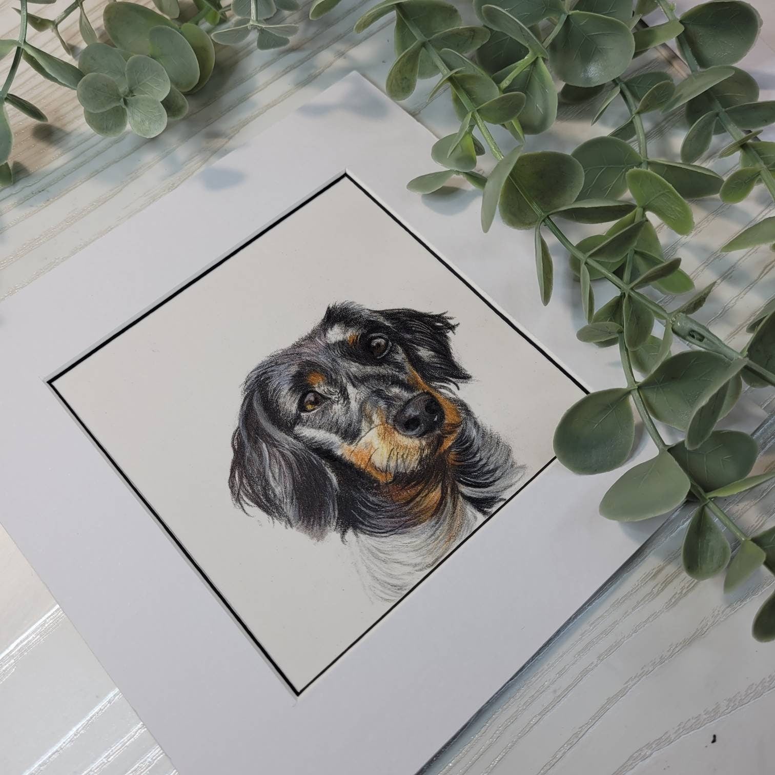 Personalised Pet Portrait Gift Voucher | Hand-Drawn Art | Gift Wrapped & Boxed | Perfect Animal Lover Gift